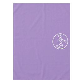 Custom Trade Show Business Logo Lila Paars Tafelkleed