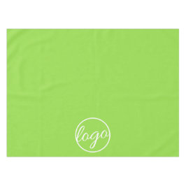Custom Trade Show Business Logo Neon Green Tafelkleed