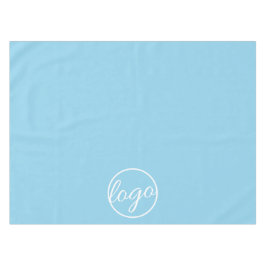 Custom Trade Show Business Logo Sky Blue Tafelkleed