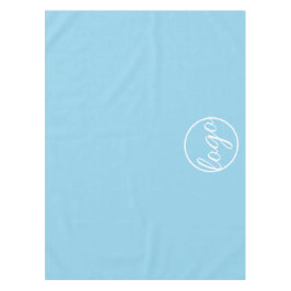 Custom Trade Show Business Logo Sky Blue Tafelkleed