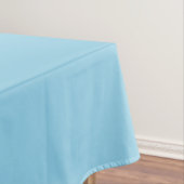 Custom Trade Show Business Logo Sky Blue Tafelkleed (Voorbeeld)
