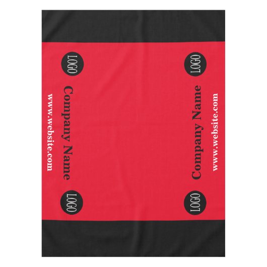 Custom Trade Show Business Tablecloth Tafelkleed (Voorkant)