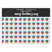 Custom Trade Show Tablecloth Custom Logo Business Tafelkleed (Voorkant (Horizontaal))