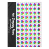 Custom Trade Show Tablecloth Custom Logo Business Tafelkleed (Voorkant)