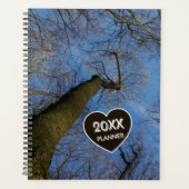 Custom Tree Crown Branches on blue Sky Photo - Planner (Voorkant)