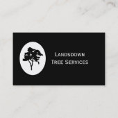 Custom Tree Services-Visitekaartje Visitekaartje (Achterkant)