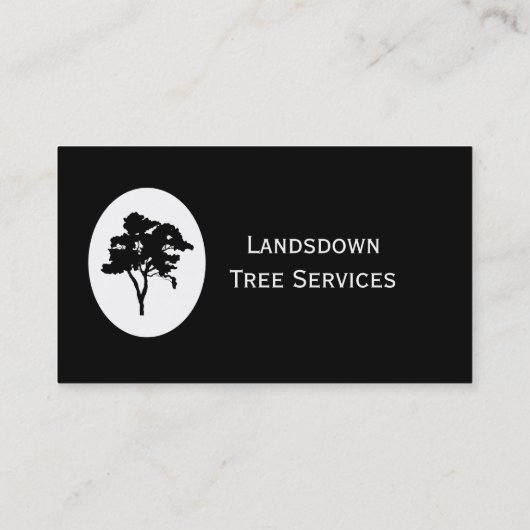 Custom Tree Services-Visitekaartje Visitekaartje (Achterkant)