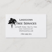 Custom Tree Services-Visitekaartje Visitekaartje (Voorkant)