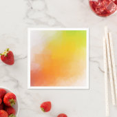 Custom Trendy Bright Colours Abstract Art Blank Servet (Insitu)