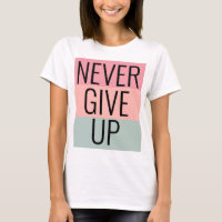Custom trendy nooit opgeven vrouwen elegant modern