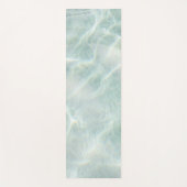 Custom Tropical Beach Zee Waves Yogamat (Voorkant)