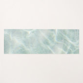 Custom Tropical Beach Zee Waves Yogamat (Voorkant (horizontaal))