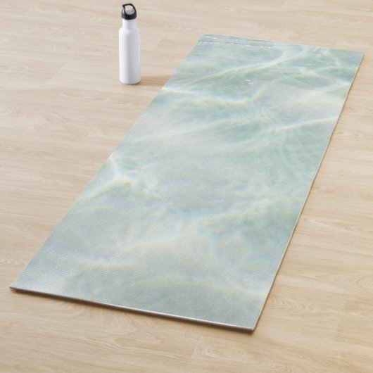 Custom Tropical Beach Zee Waves Yogamat (In situ)