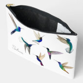 Custom Tropical Hummingbirds Etui (Open)
