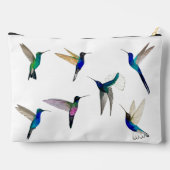 Custom Tropical Hummingbirds Etui (Achterkant)