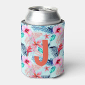 Custom. Tropisch Hawaï. Blikjeskoeler (Blikje Voorkant)