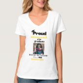 Custom Trots Familie van een Afstuderen T-Shirt (Voorkant)