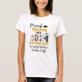 Custom Trots Moeder Foto 2024 Afstuderen T-shirt (Voorkant)