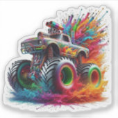 Custom Truck sticker (Voorkant)