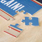 Custom Trump Grappige Bericht voor Happy 50th Birt Legpuzzel (Zijkant)