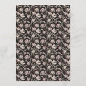 Custom Tulip Themed 5Th Birthday Kaart (Achterkant)