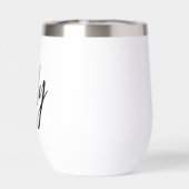 Custom Tumbler, aangepaste naam met Cup, Personali (Achterkant)
