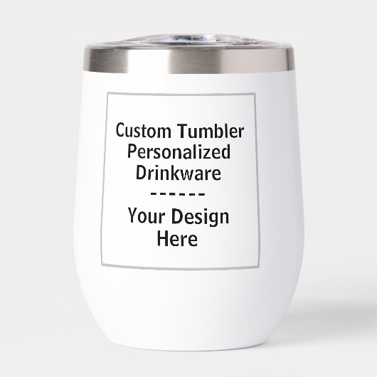 Custom Tumbler Personalized Drinkware - Gift Idea (Voorkant)
