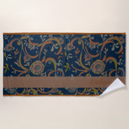 CUSTOM Tumeric + Ginger Swirl Motif  Strandlaken