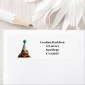 Custom turtle party place settings etiket (Insitu)