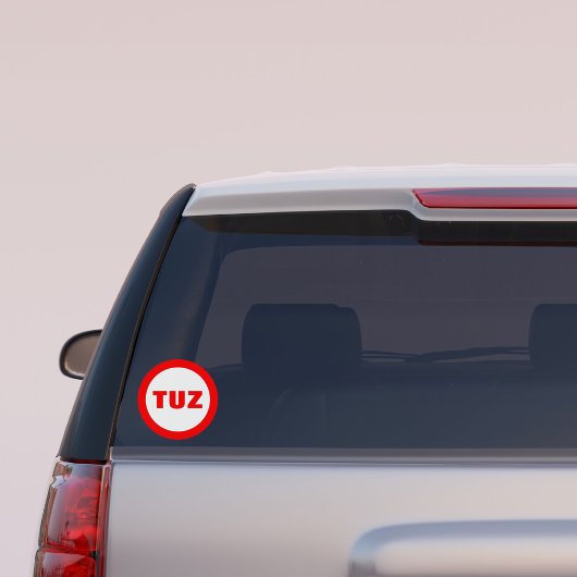 Custom Tuz Grappig Arabisch Bumper Venster Auto St Raamsticker