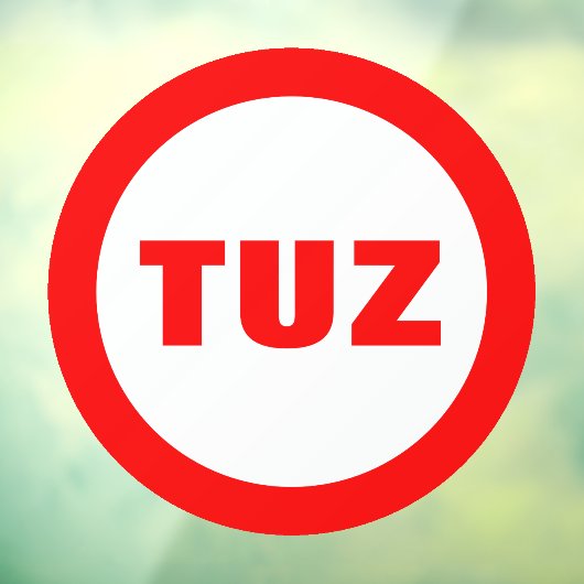 Custom Tuz Grappig Arabisch Bumper Venster Auto St Raamsticker (Vel 3)