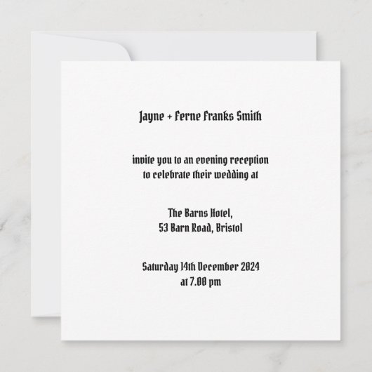 Custom Twee Bruiden Biker Motorfiets Lesbische Avo Kaart (Achterkant)