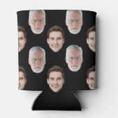 Custom Two Face 20e 30e 40e 50e verjaardagsfeestje Blikjeskoeler (Achterkant)