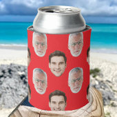 Custom Two Face 20e 30e 40e 50e verjaardagsfeestje Blikjeskoeler