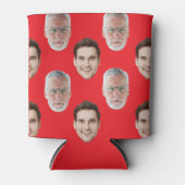 Custom Two Face 20e 30e 40e 50e verjaardagsfeestje Blikjeskoeler (Voorkant)