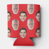 Custom Two Face 20e 30e 40e 50e verjaardagsfeestje Blikjeskoeler (Achterkant)