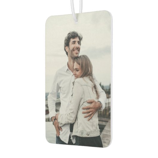 Custom Two-Sided Photo Car Air Freshener Luchtverfrisser (Links)