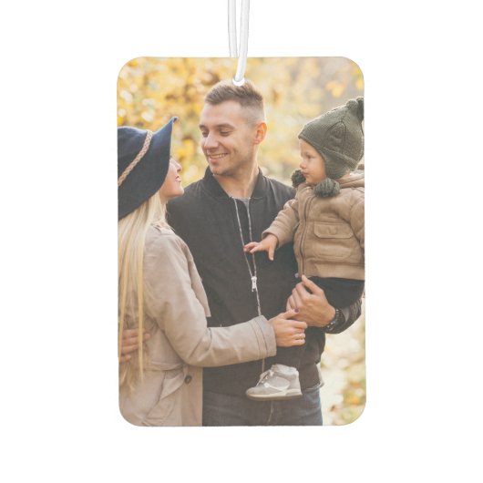 Custom Two-Sided Photo Car Air Freshener Luchtverfrisser (Achterkant)