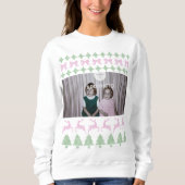 Custom Ugly Sweater Shirt - Uw foto toevoegen (Voorkant)