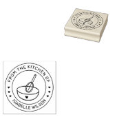 Custom uit de keuken rubberstempel (Gestempeld)