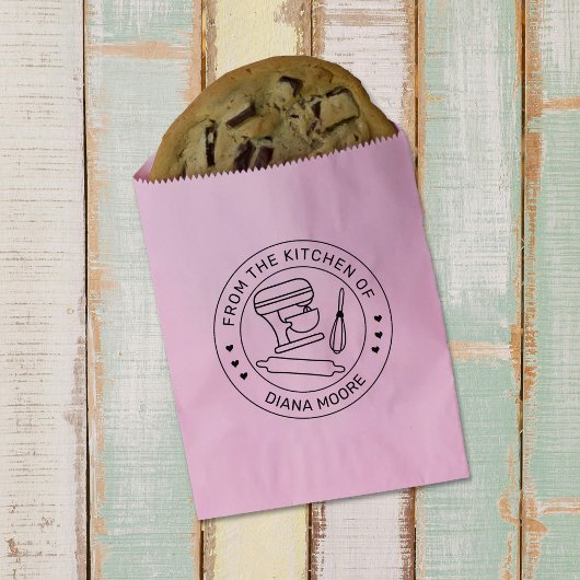 Custom uit de keuken rubberstempel