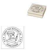 Custom uit de keuken rubberstempel (Gestempeld)
