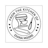 Custom uit de keuken rubberstempel (Afrduk)