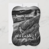 Custom Uitnodigen Party Pasen Ei Hunt Brunch Kaart (Voorkant)