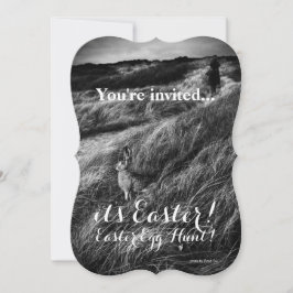 Custom Uitnodigen Party Pasen Ei Hunt Brunch Kaart