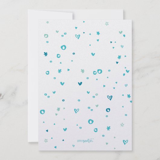 CUSTOM UITNODIGING PRINT voor Tiffany (Achterkant)