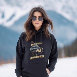 Custom Ultieme rugzakspeler campingcadeau T-shirt