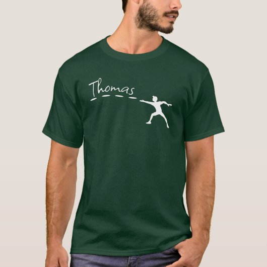 Custom Ultimate Frisbee T-shirt (Voorkant)
