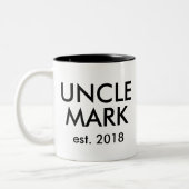 Custom Uncle Mok Nieuwe baby Zwangerschapsaankondi (Links)