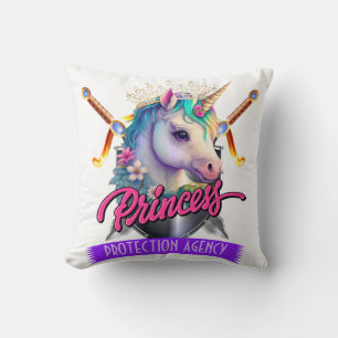 Custom Unicorn Princess Protection Agency Vader T Kussen